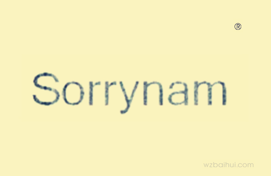Sorrynam