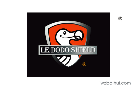 LE DODO SHIELD+渡渡鸟图形